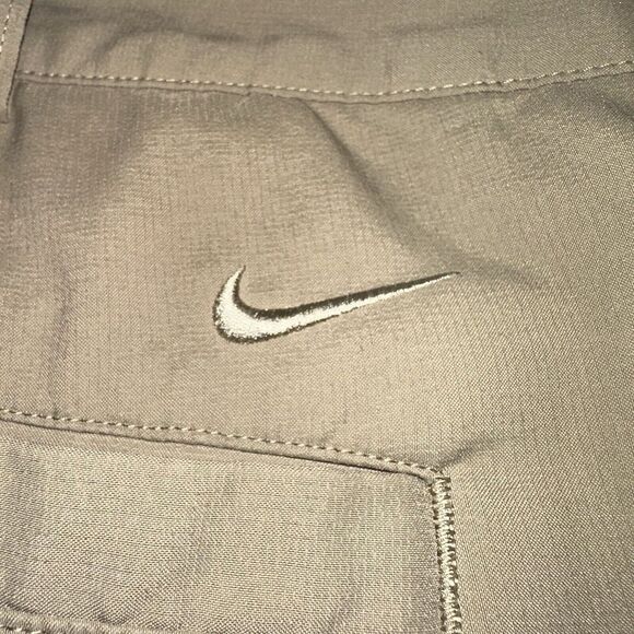 Nike Golf Dri Fit Flat Front CARGO‎ Shorts Mens 38 PERFORMANCE KHAKI 638473 - Picture 8 of 14